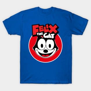 Felix The Cat Retro Faded Design T-Shirt